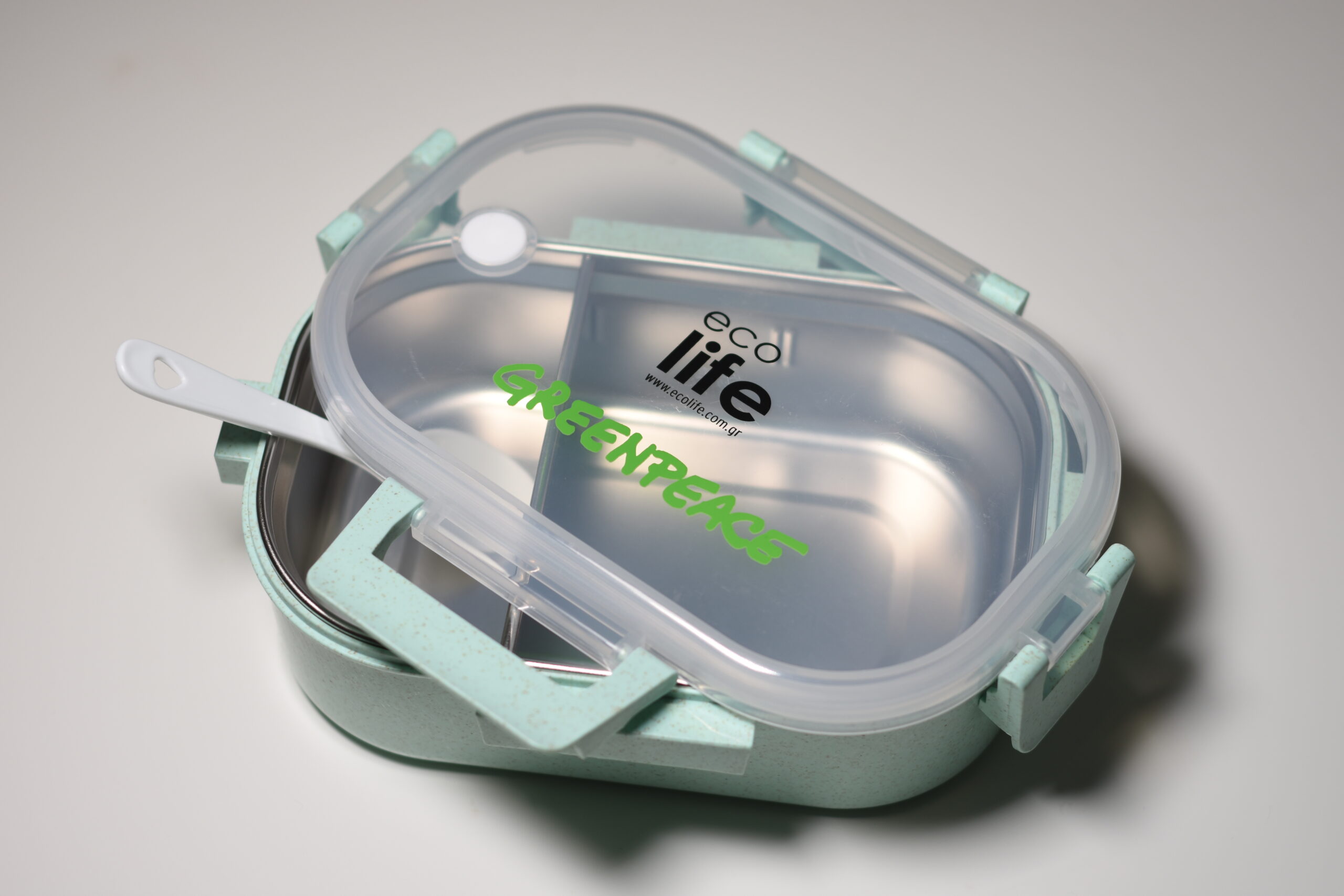 Δοχείο φαγητού απαλό πράσινο