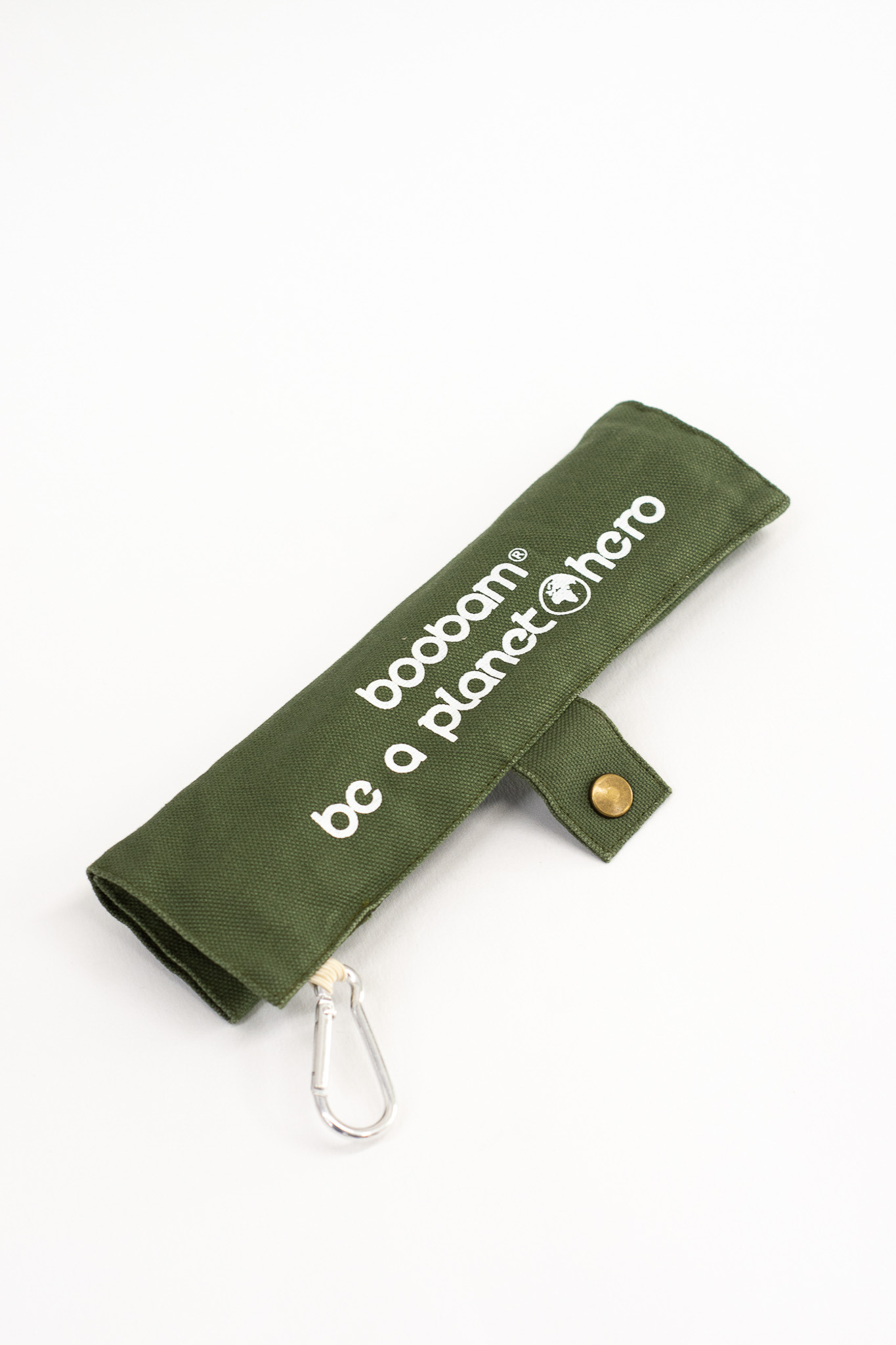 σετ φαγητου απο μπαμπου σε χακι θηκη